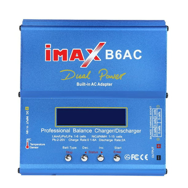 iMAX B6AC 80W Lipo NiMH Battery Balance Charger Built-in Power Supply EU